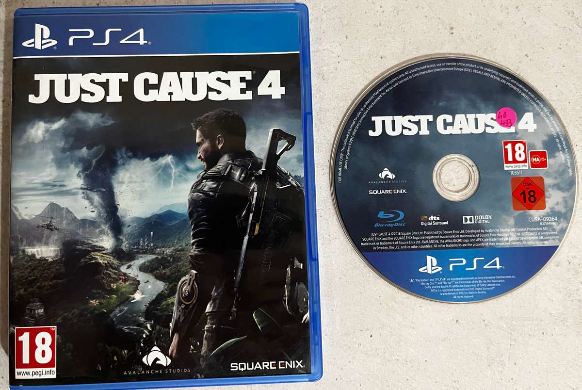 PS4 Game  Just Cause 4  Tested  Open-World Action  Fast Shipping