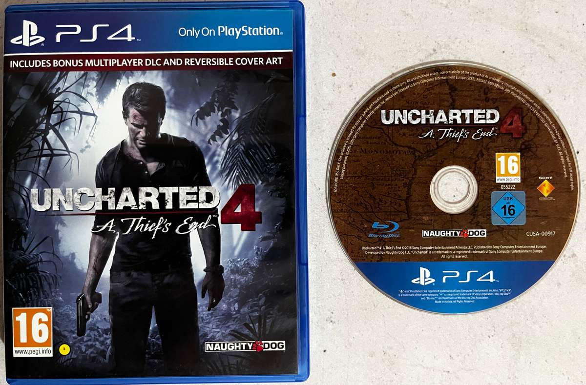 Uncharted 4 A Thiefs End (PS4)