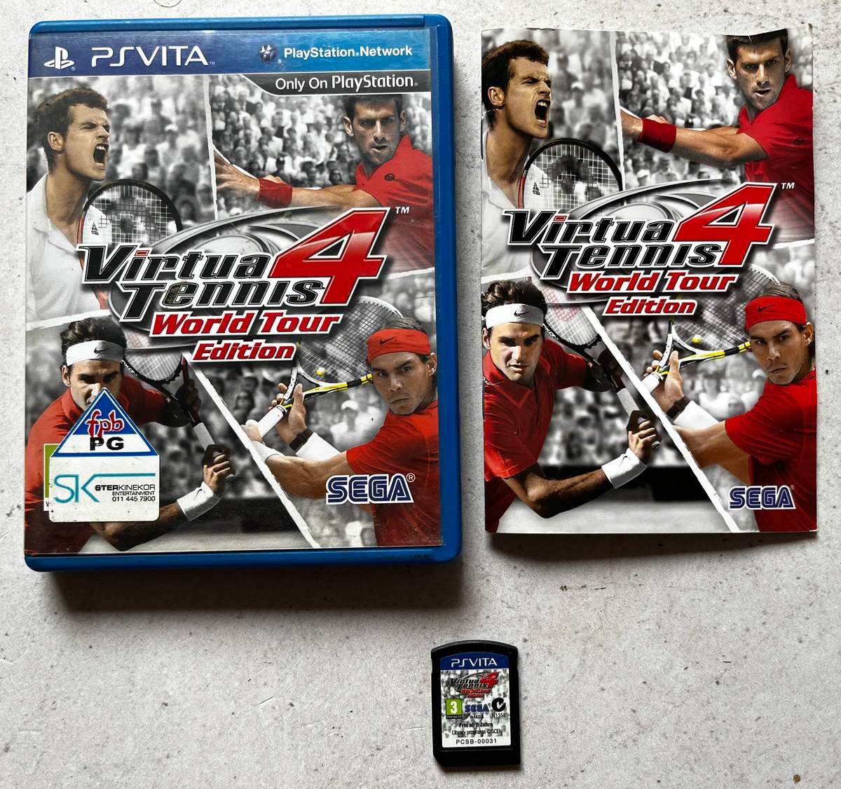 Virtua Tennis 4 World Tour Edition (PSVita) - Complete