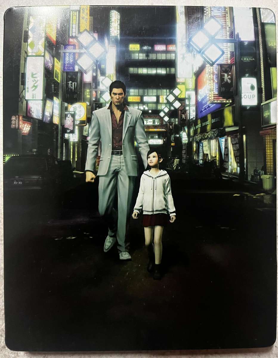 PS4 Game  Yakuza Kiwami Steelbook Edition  CIB  PlayStation 4