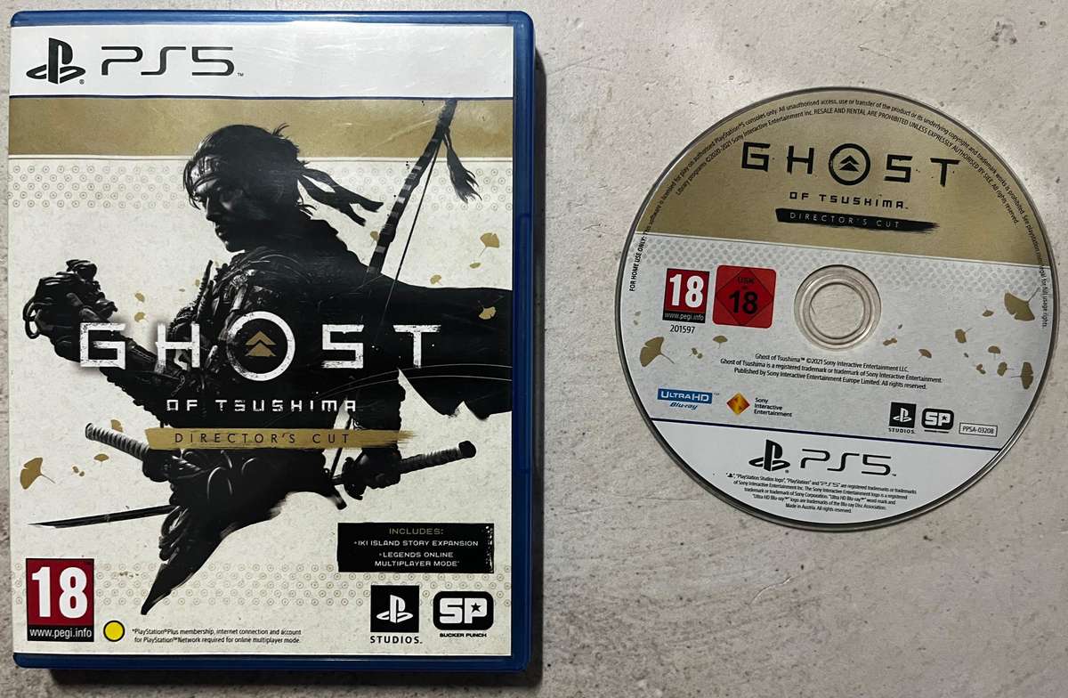 PS5 Game - Ghost of Tsushima: Directors Cut - Excellent Condition - PlayStation 5