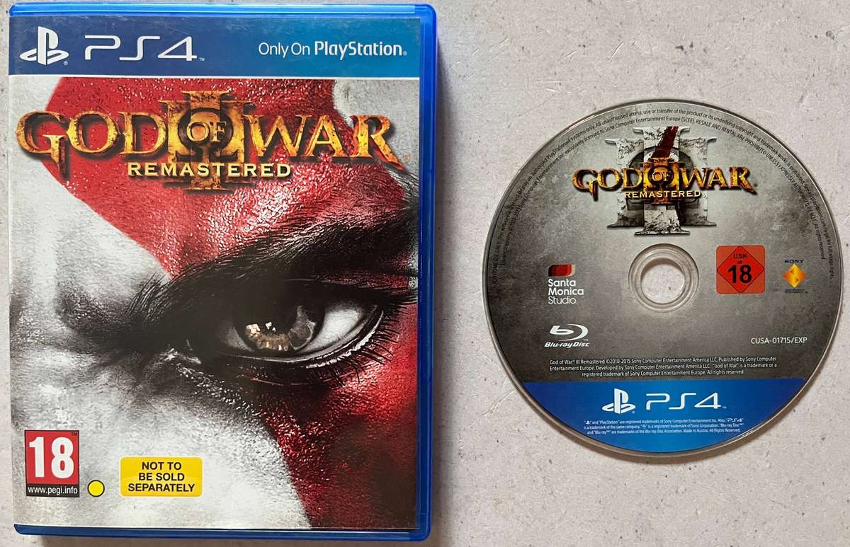 PS4 Game  God of War III Remastered  Tested  Action Adventure  Fast Shipping