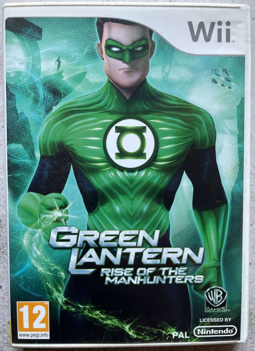 Nintendo Wii  Green Lantern: Rise of the Manhunters (Wii)  Action / Superhero Game