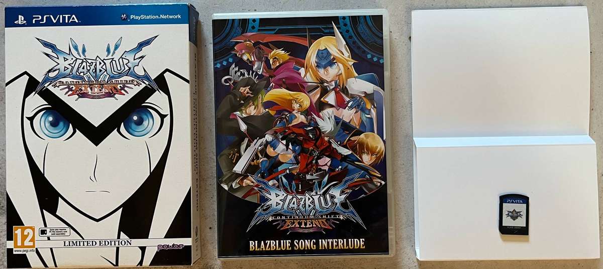 BlazBlue: Continuum Shift Extend Limited Edition (PS Vita) - Fighting / Collectors Game
