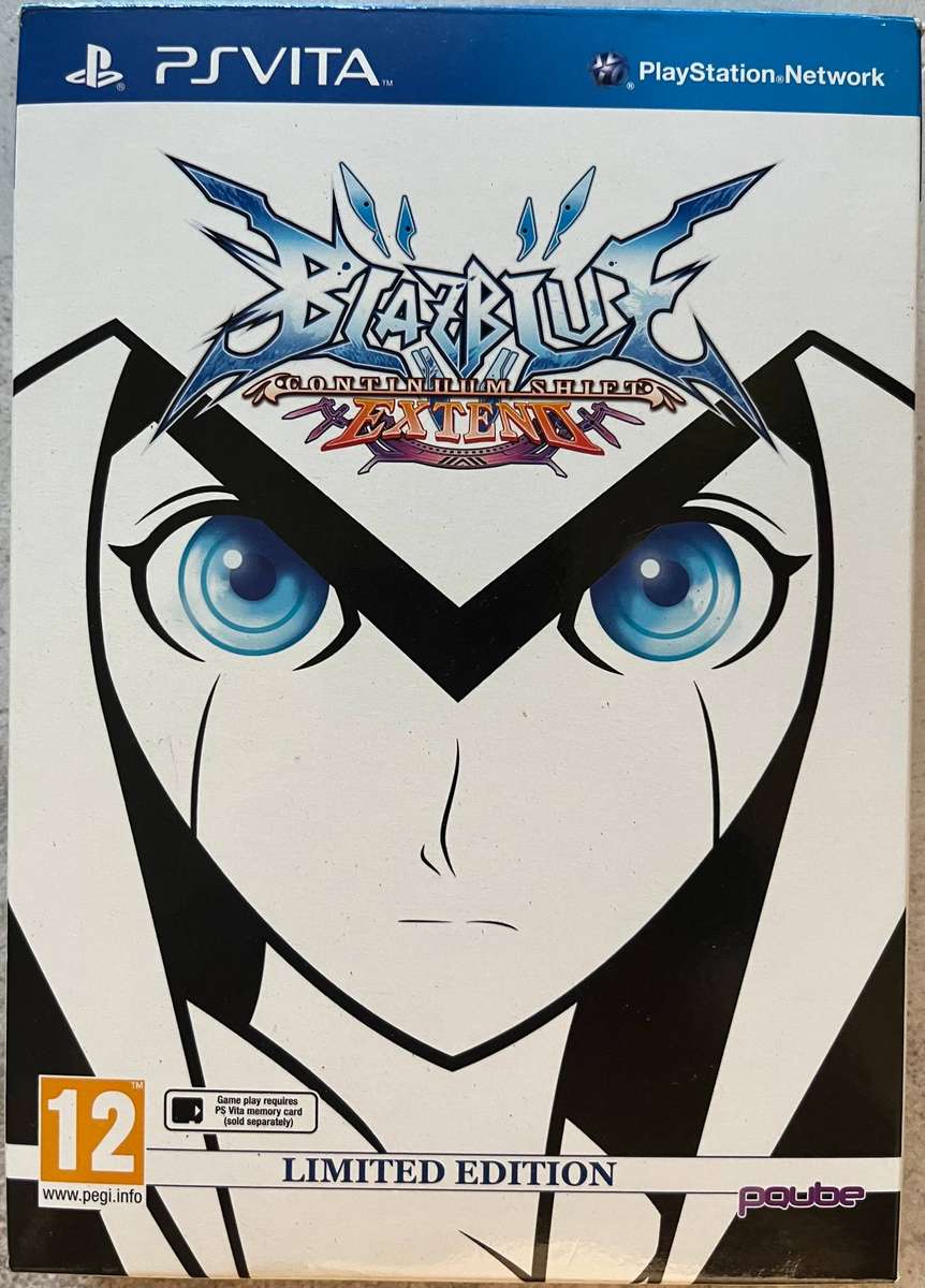 BlazBlue: Continuum Shift Extend Limited Edition (PS Vita) - Fighting / Collectors Game