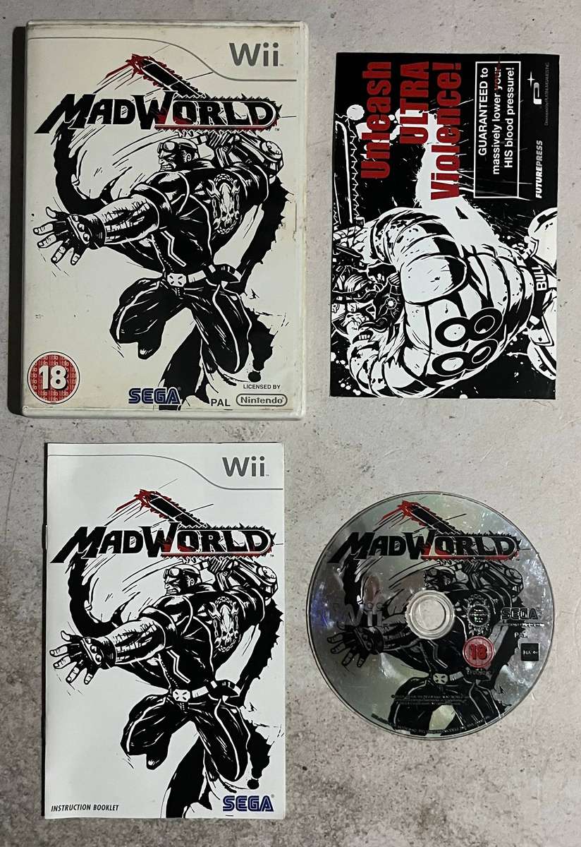 MadWorld  Nintendo Wii  Stylised Action Game
