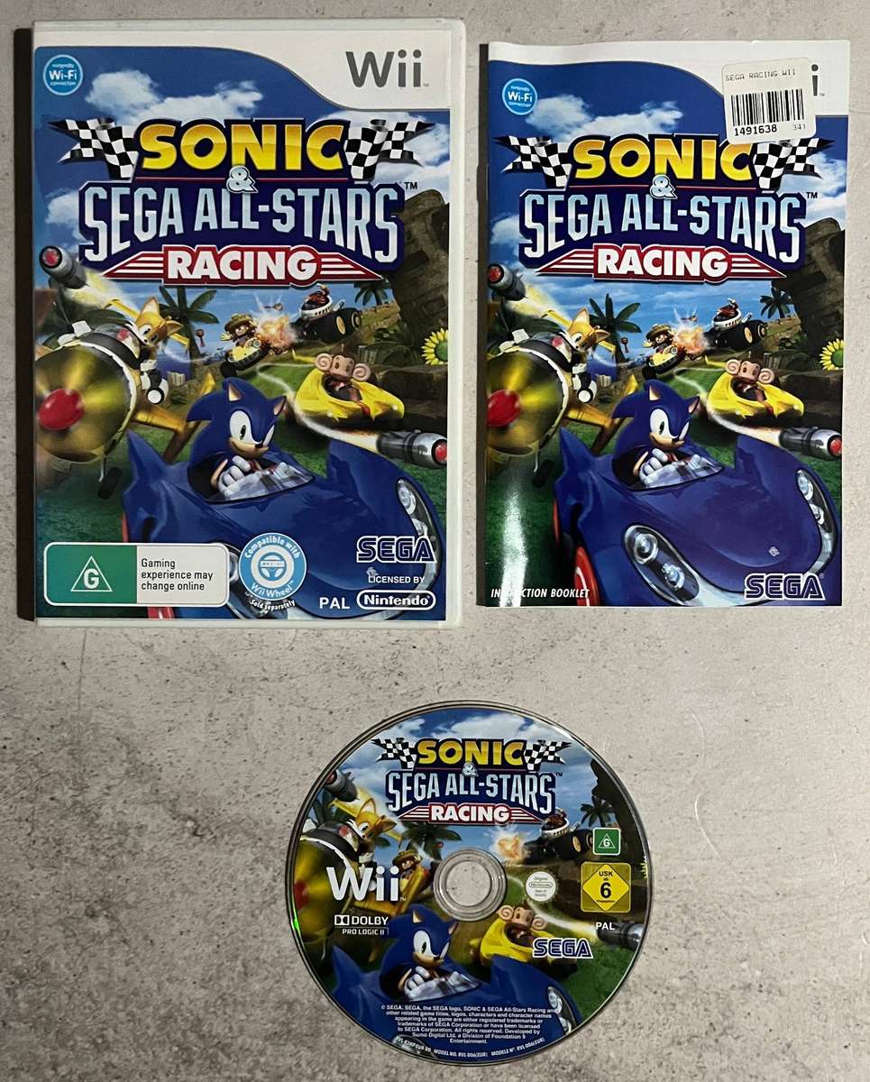 Sonic & SEGA All-Stars Racing  Nintendo Wii  Racing Game