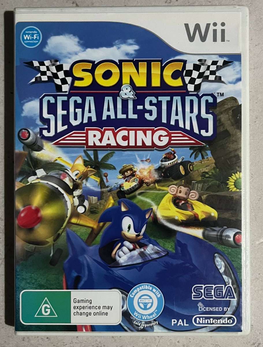 Sonic & SEGA All-Stars Racing  Nintendo Wii  Racing Game