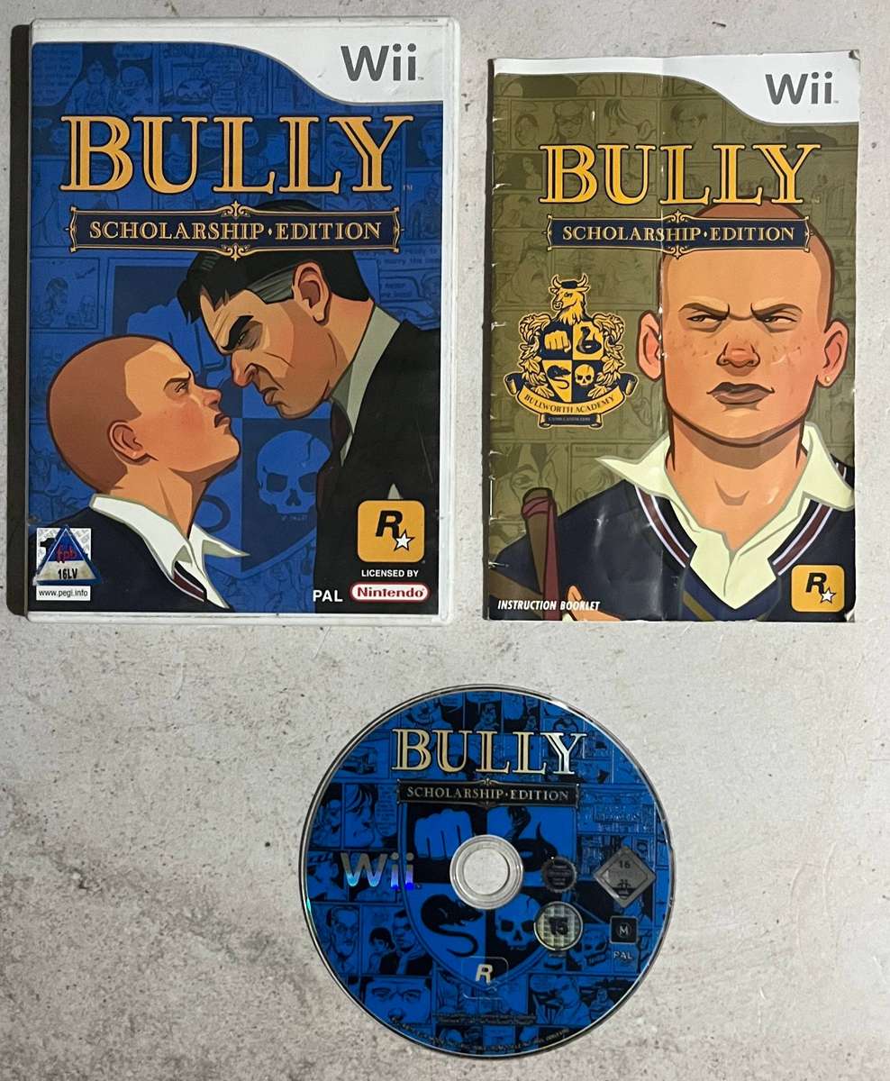 Bully Scholarship Edition  Nintendo Wii  Rockstar Action Adventure