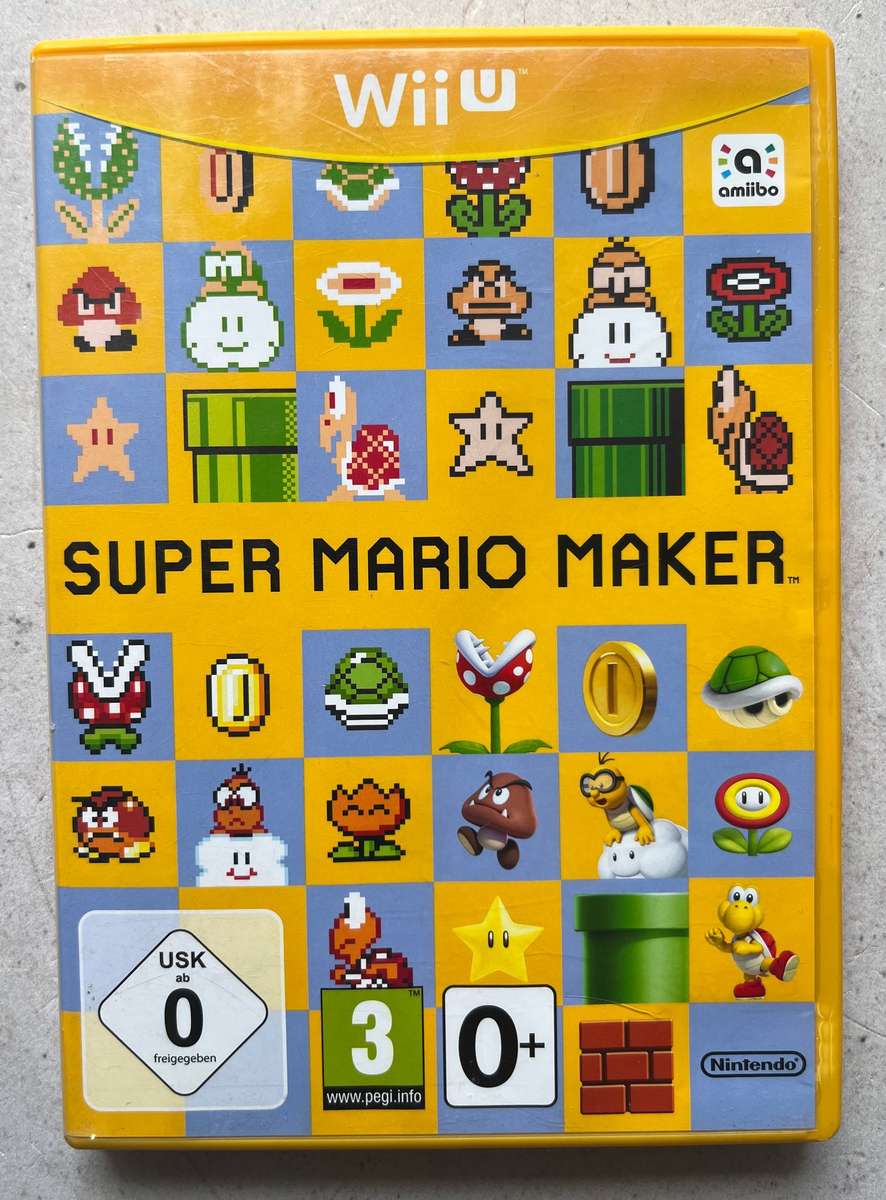 Super Mario Maker  Nintendo Wii U  Platform Game