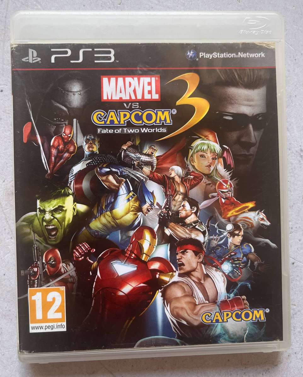 Marvel vs Capcom 3 Fate of Two Worlds  PlayStation 3  Fighting Game
