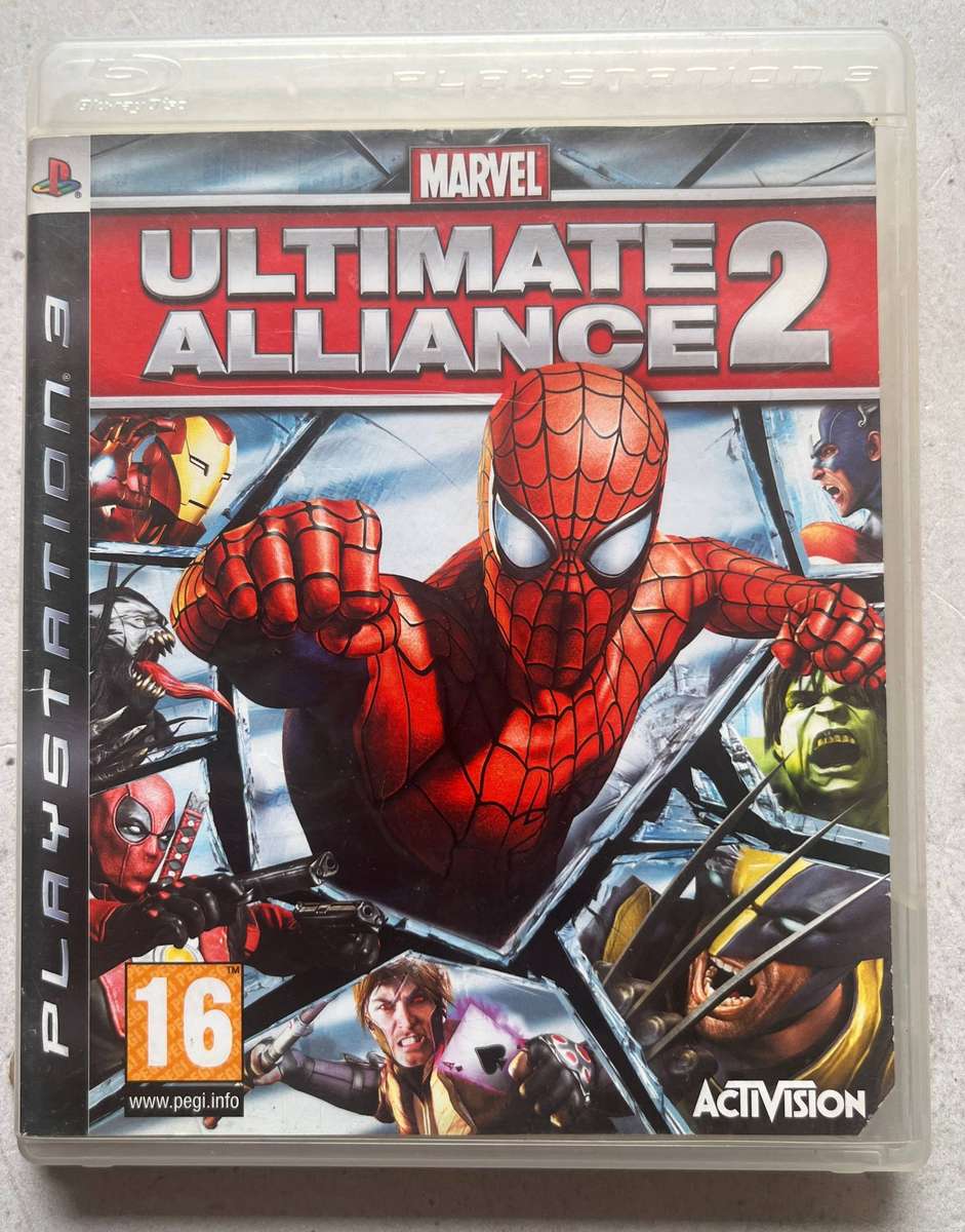Marvel Ultimate Alliance 1 & 2  PS3  Action RPG Bundle