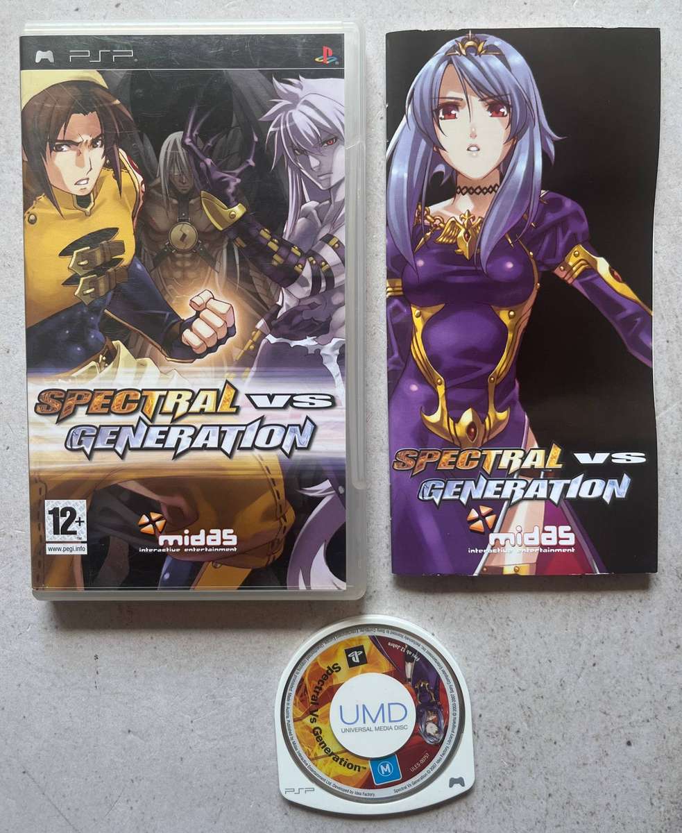 Spectral Vs Generation  PSP  Fighting