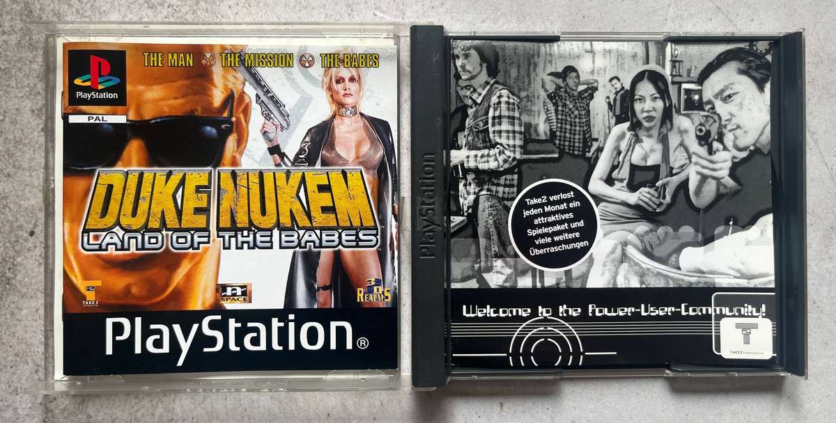Duke Nukem Bundle  Time to Kill & Land of the Babes  PlayStation 1