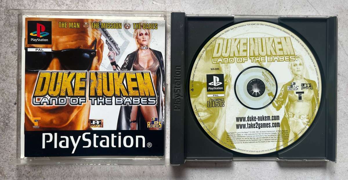 Duke Nukem Bundle  Time to Kill & Land of the Babes  PlayStation 1