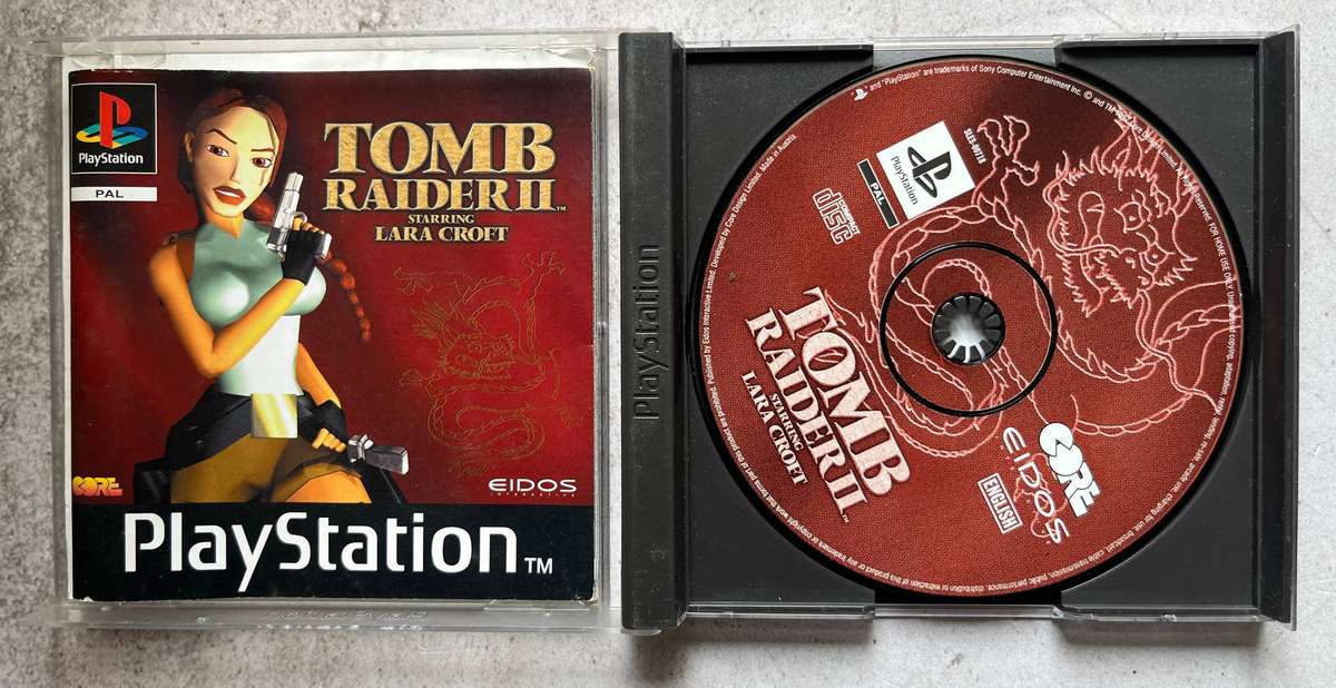 Tomb Raider 1, 2, 3 & The Last Revelation  PlayStation 1  4 Game Bundle