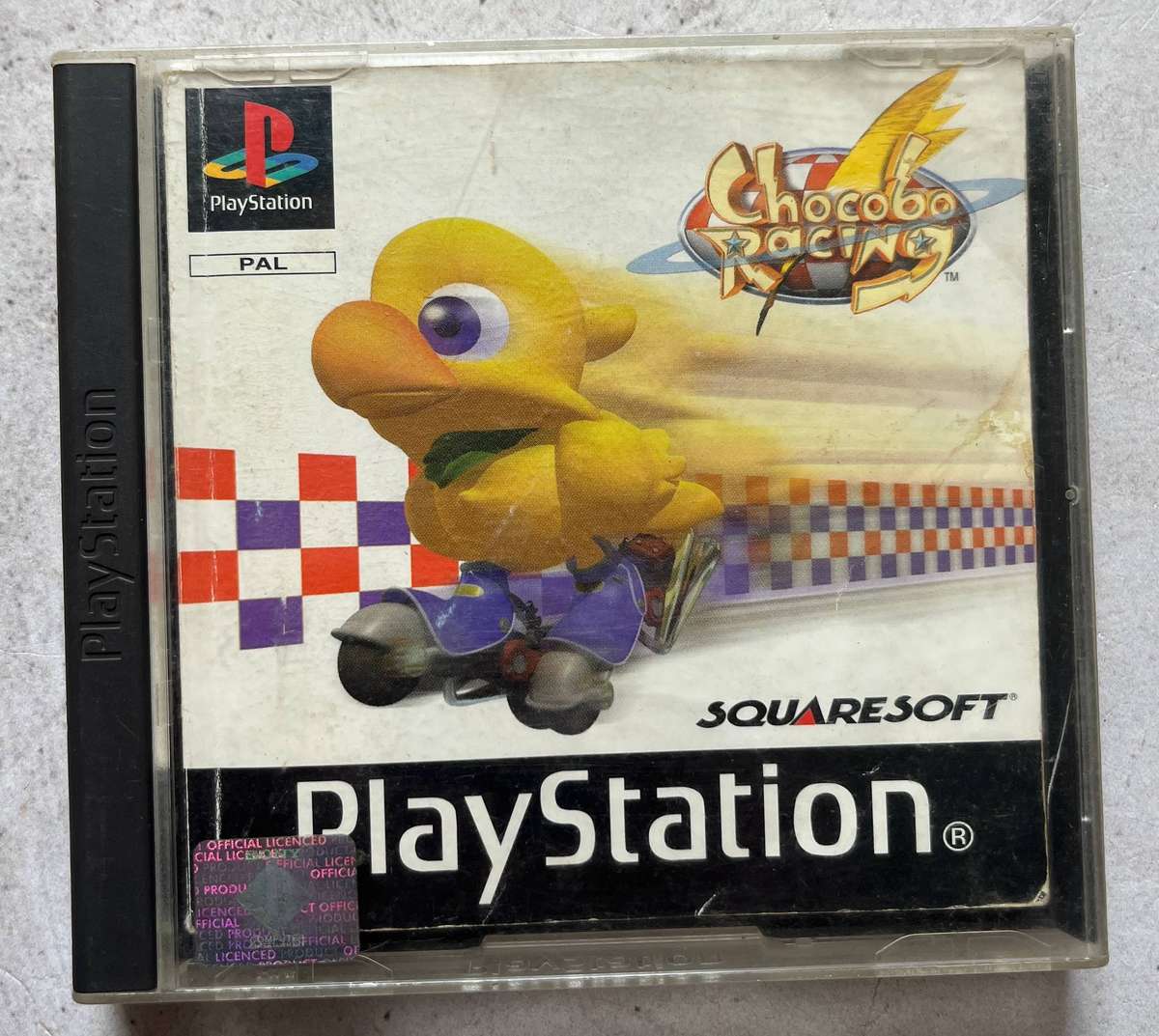 Chocobo Racing  PlayStation 1  Kart Racer  No Cover Art