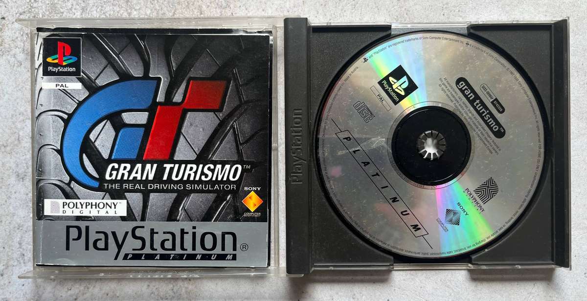 Gran Turismo (Platinum)  PlayStation 1  Racing Simulator
