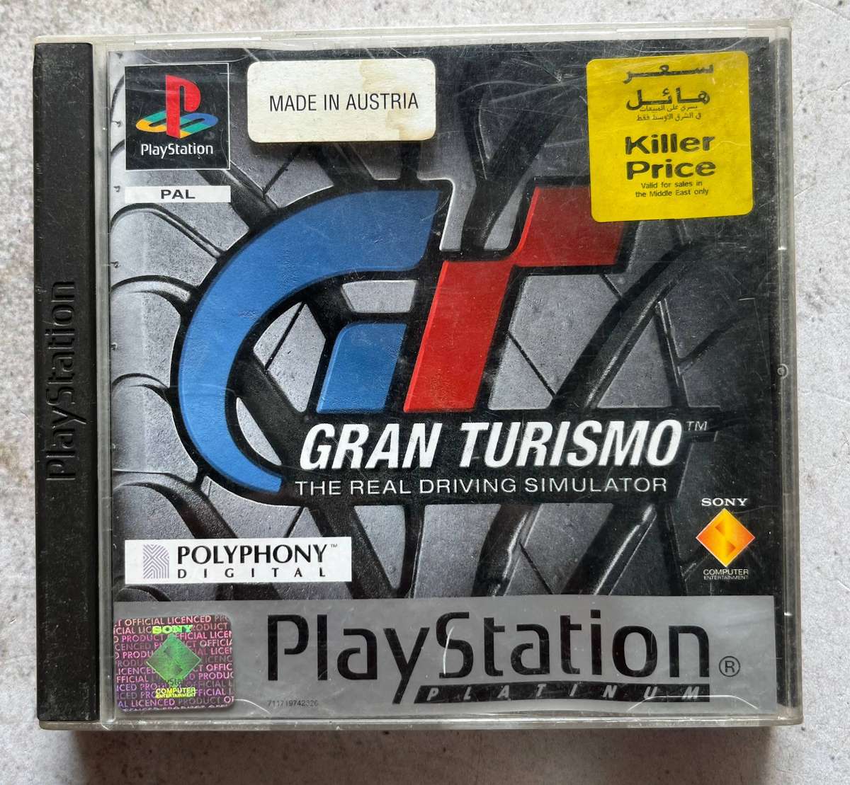Gran Turismo (Platinum)  PlayStation 1  Racing Simulator