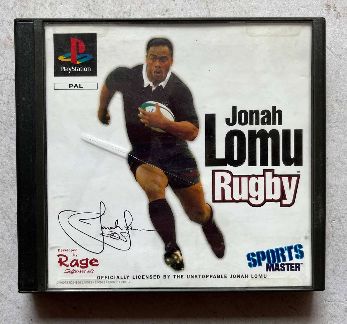 Jonah Lomu Rugby  PlayStation 1  Rugby Sports