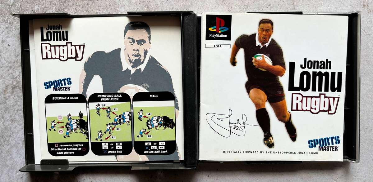 Jonah Lomu Rugby  PlayStation 1  Rugby Sports