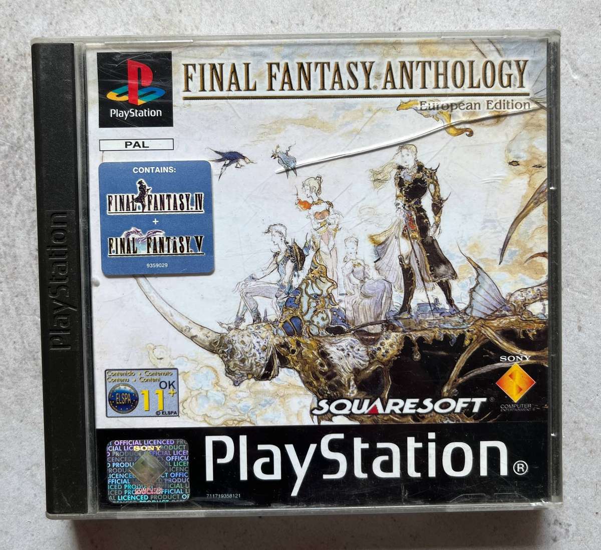 Final Fantasy Anthology  PlayStation 1  JRPG Collection