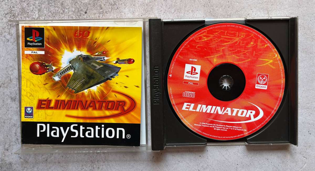 Eliminator  PlayStation 1  Futuristic Racing
