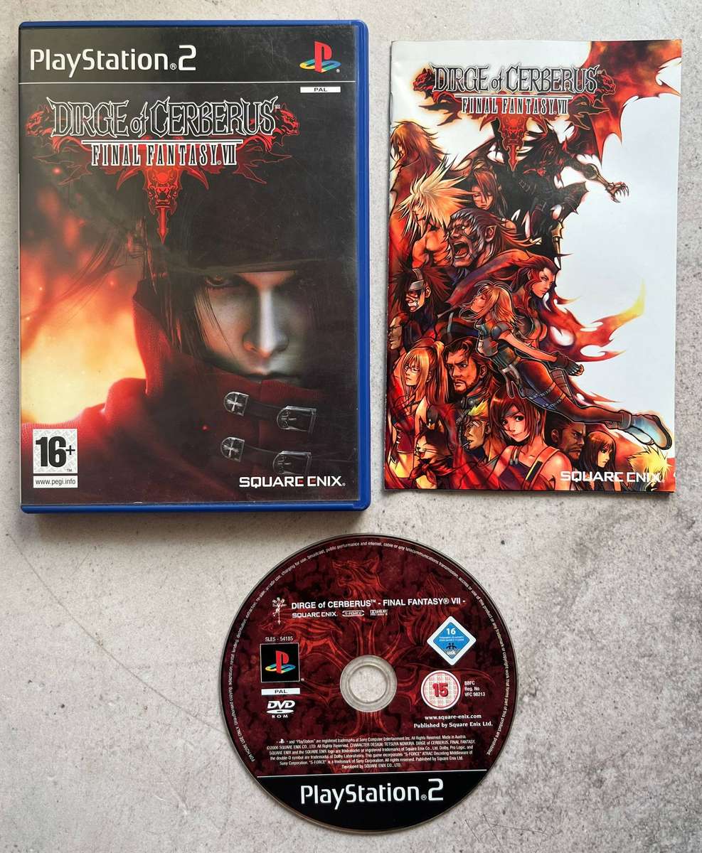 Dirge of Cerberus: Final Fantasy VII  PS2  Action RPG Shooter
