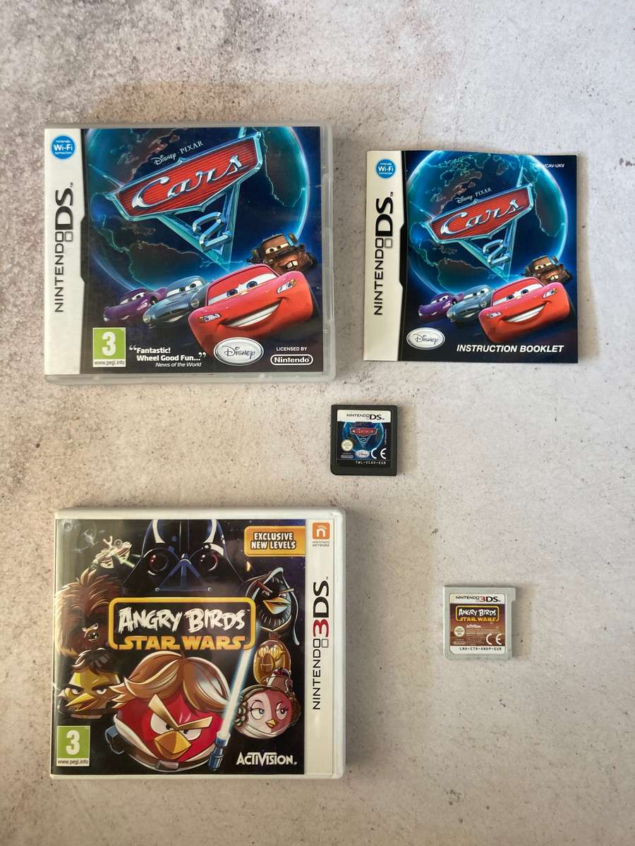 Nintendo 3Ds Handheld Console - Flame Red - Great Condition - In Box + 2 Games