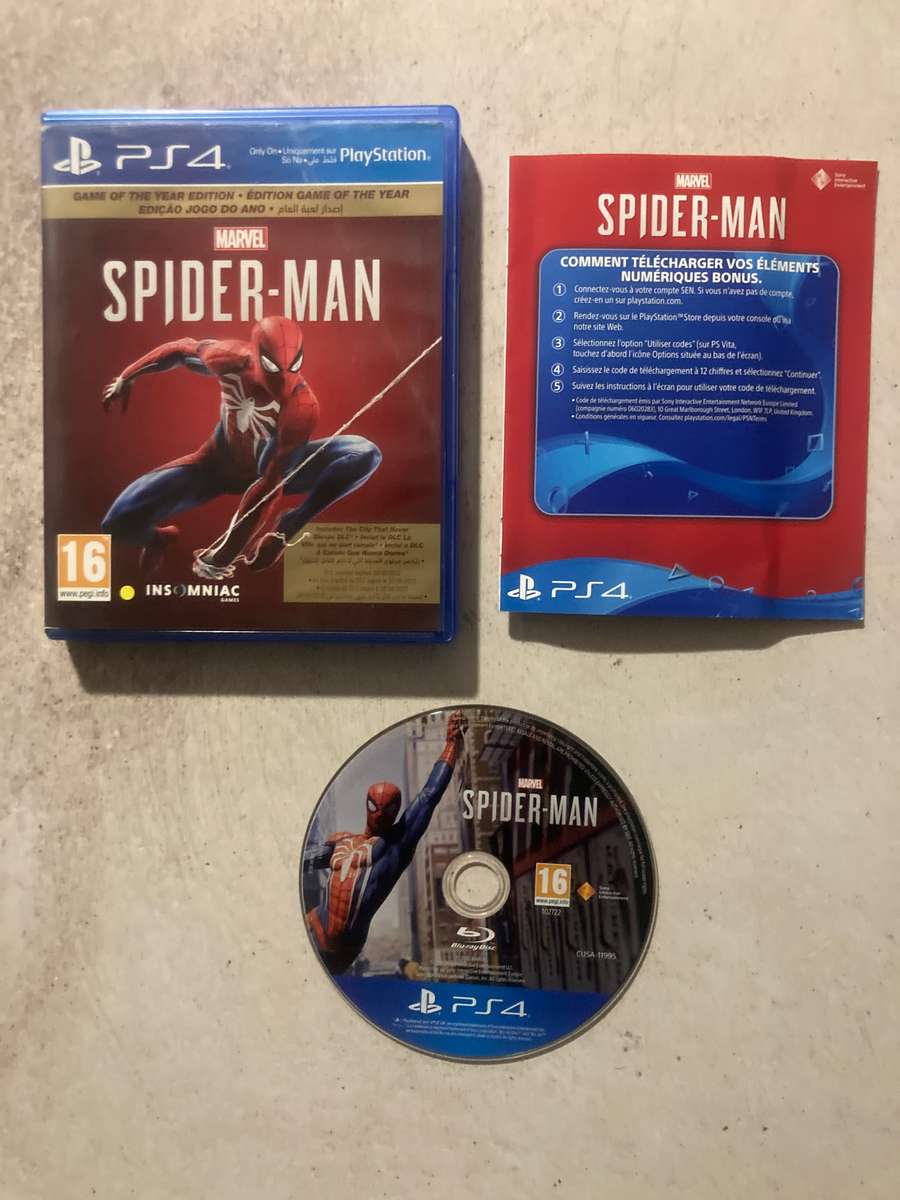 Spider-Man - Game of the Year Edition (PS4) - Complete