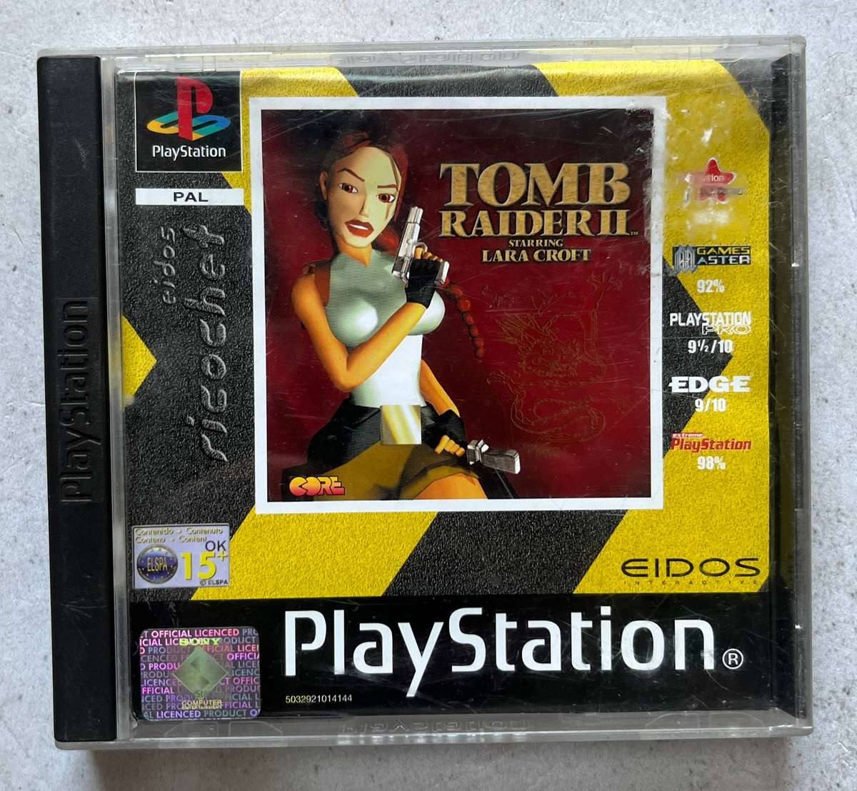 Tomb Raider II - PS1 - Action Adventure Game - CIB
