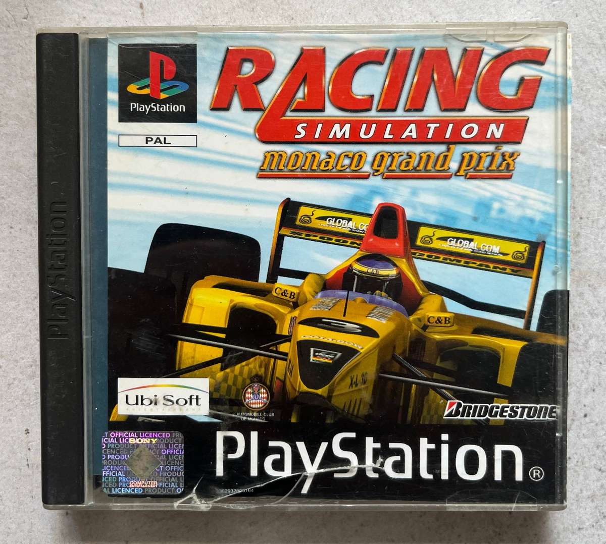 Monaco Grand Prix: Racing Simulation 2 - PS1 - Racing Game - CIB