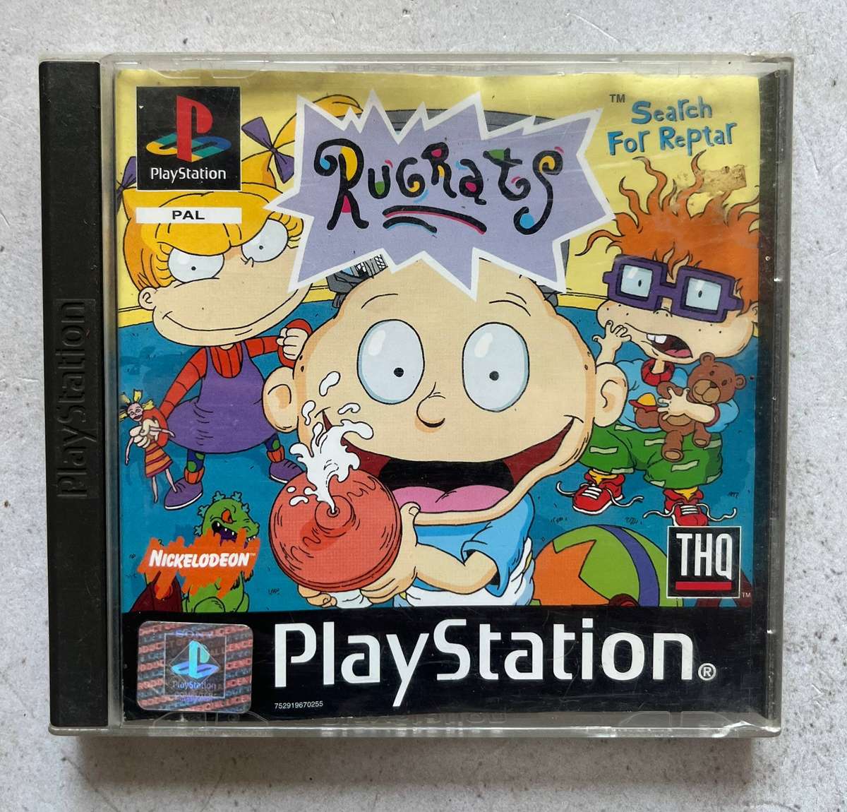 Rugrats: Search For Reptar - PS1 - Adventure Game - CIB