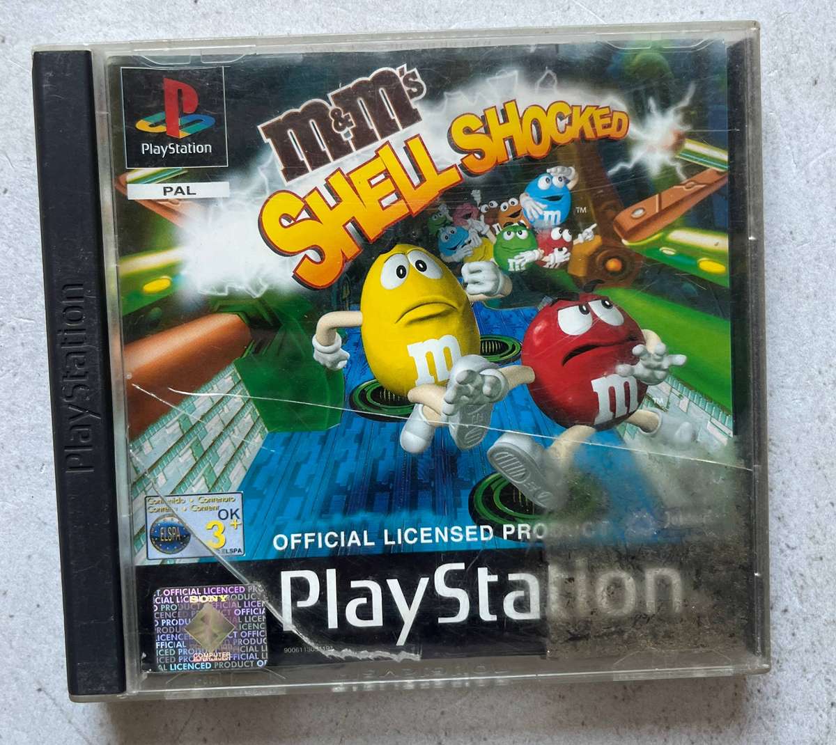M&Ms Shell Shocked - PS1 - Platform Game - CIB