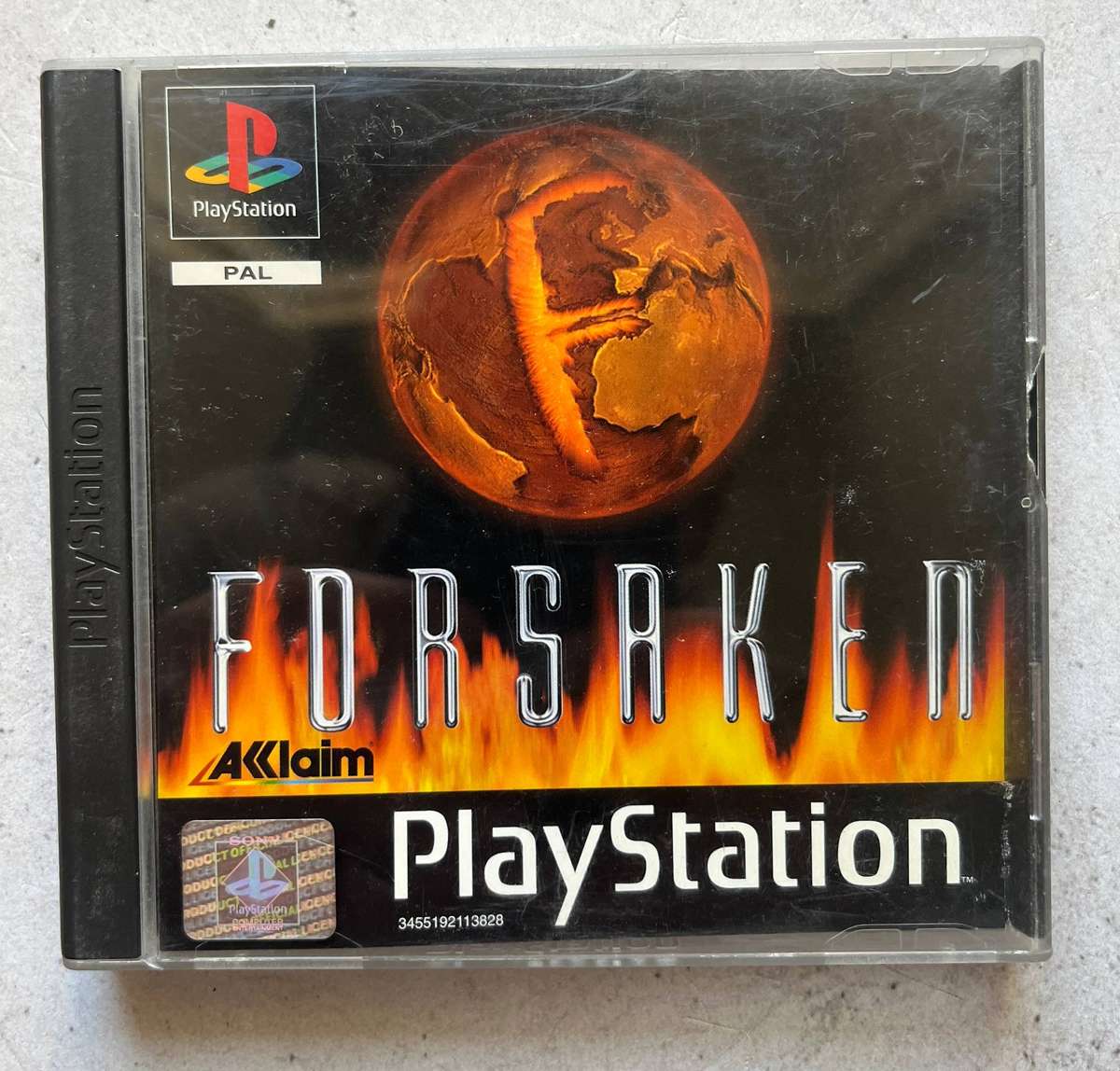 Forsaken - PS1 - Sci-Fi Shooter Game - CIB