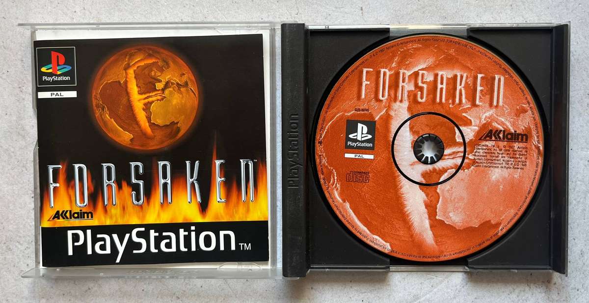 Forsaken - PS1 - Sci-Fi Shooter Game - CIB