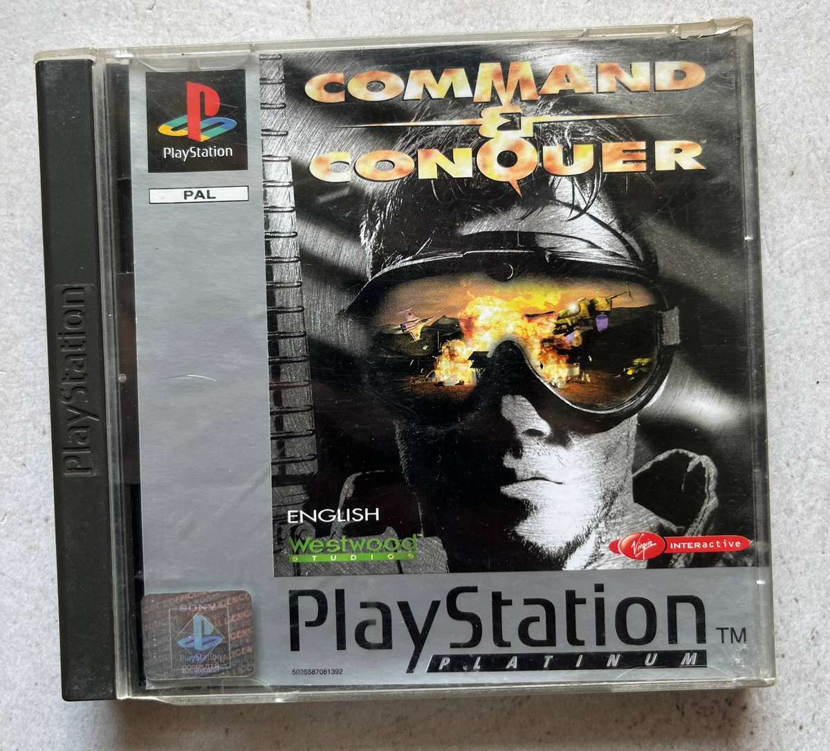 Command & Conquer (Platinum) - PS1 - Strategy Game
