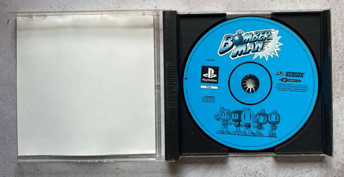Bomberman - PS1 - Action Puzzle Game
