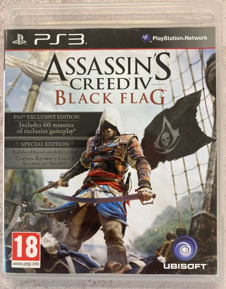 Assassins Creed IV - Black Flag (PS3) - Complete