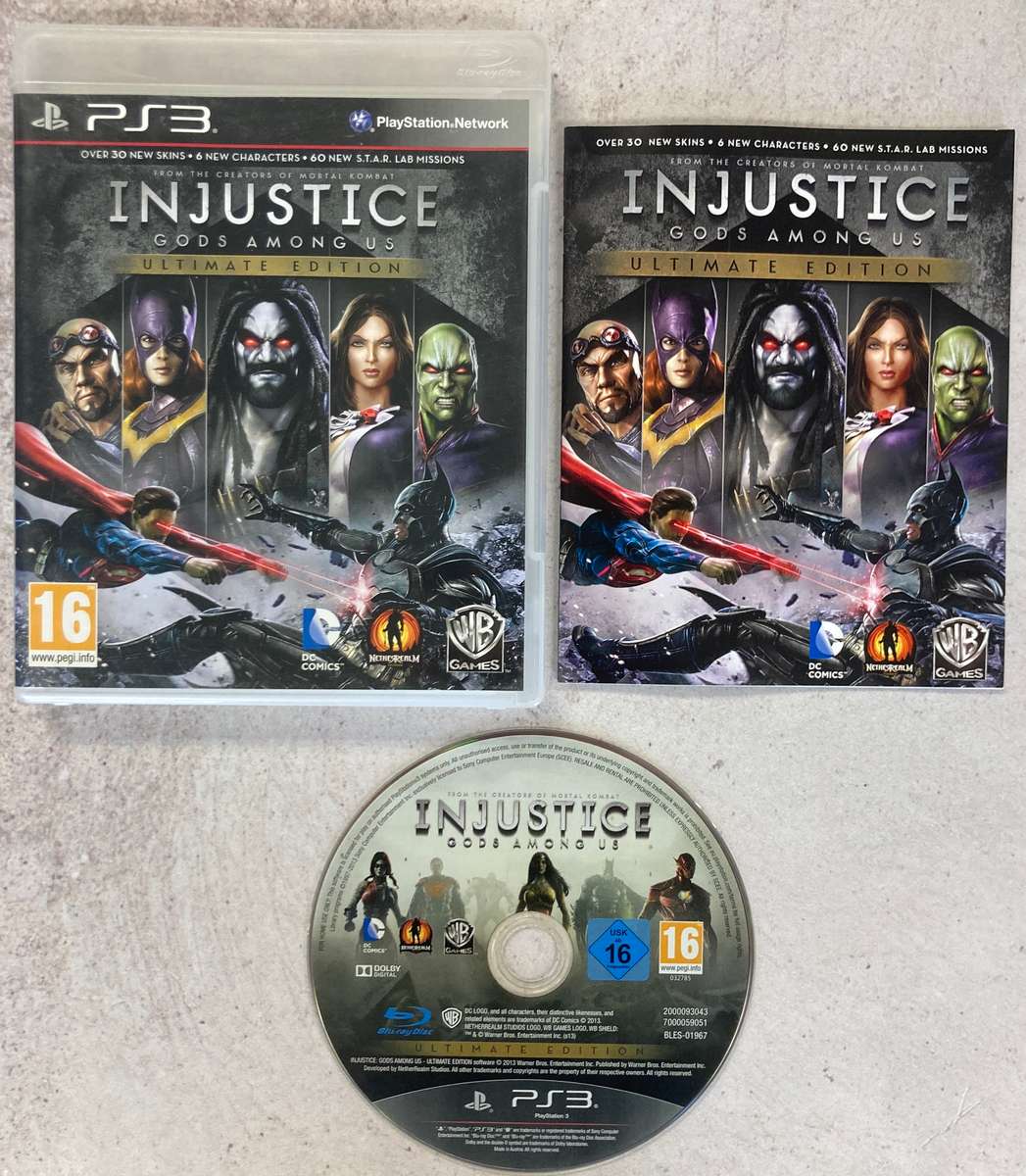 Injustice: Gods Among Us Ultimate Edition - (PS3) - Complete