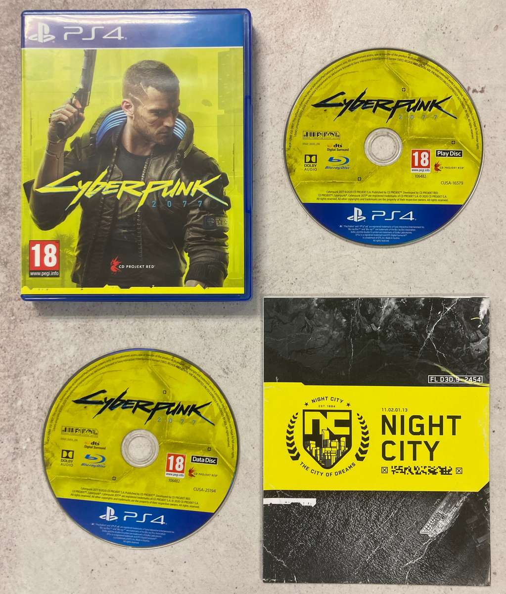 Cyberpunk 2077 (PS4) - Complete