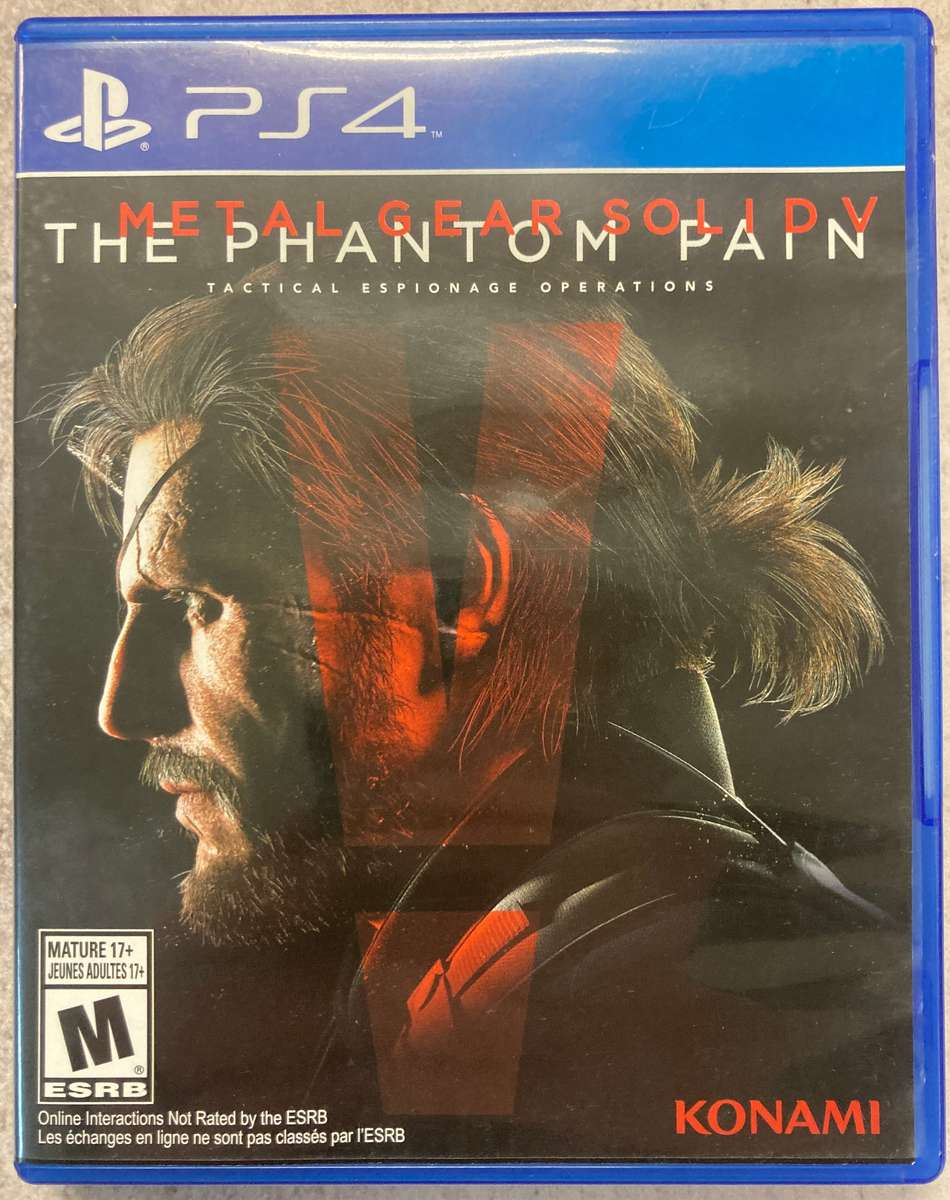 PS4 Game - Metal Gear Solid V: The Phantom Pain - Tested - Tactical Stealth - Fast Shipping
