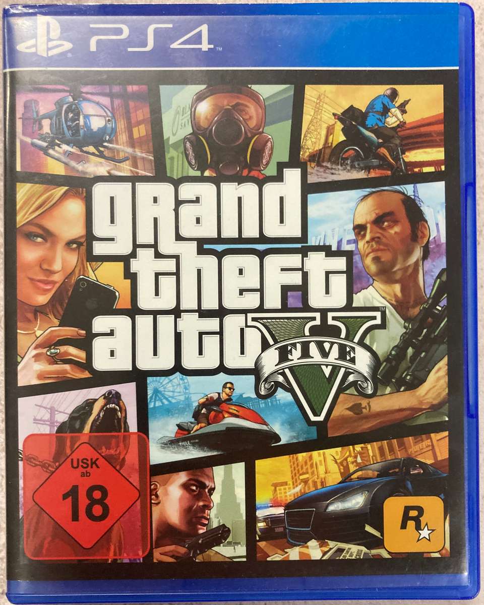 Grand Theft Auto 5 (V) (PS4) - Complete