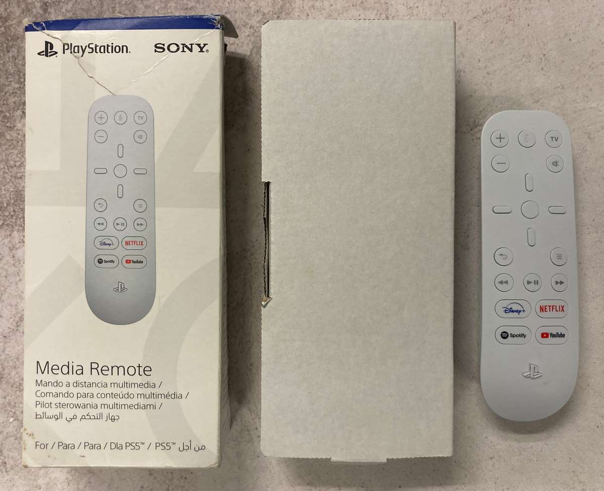 PS5 Media Remote - In Original Box