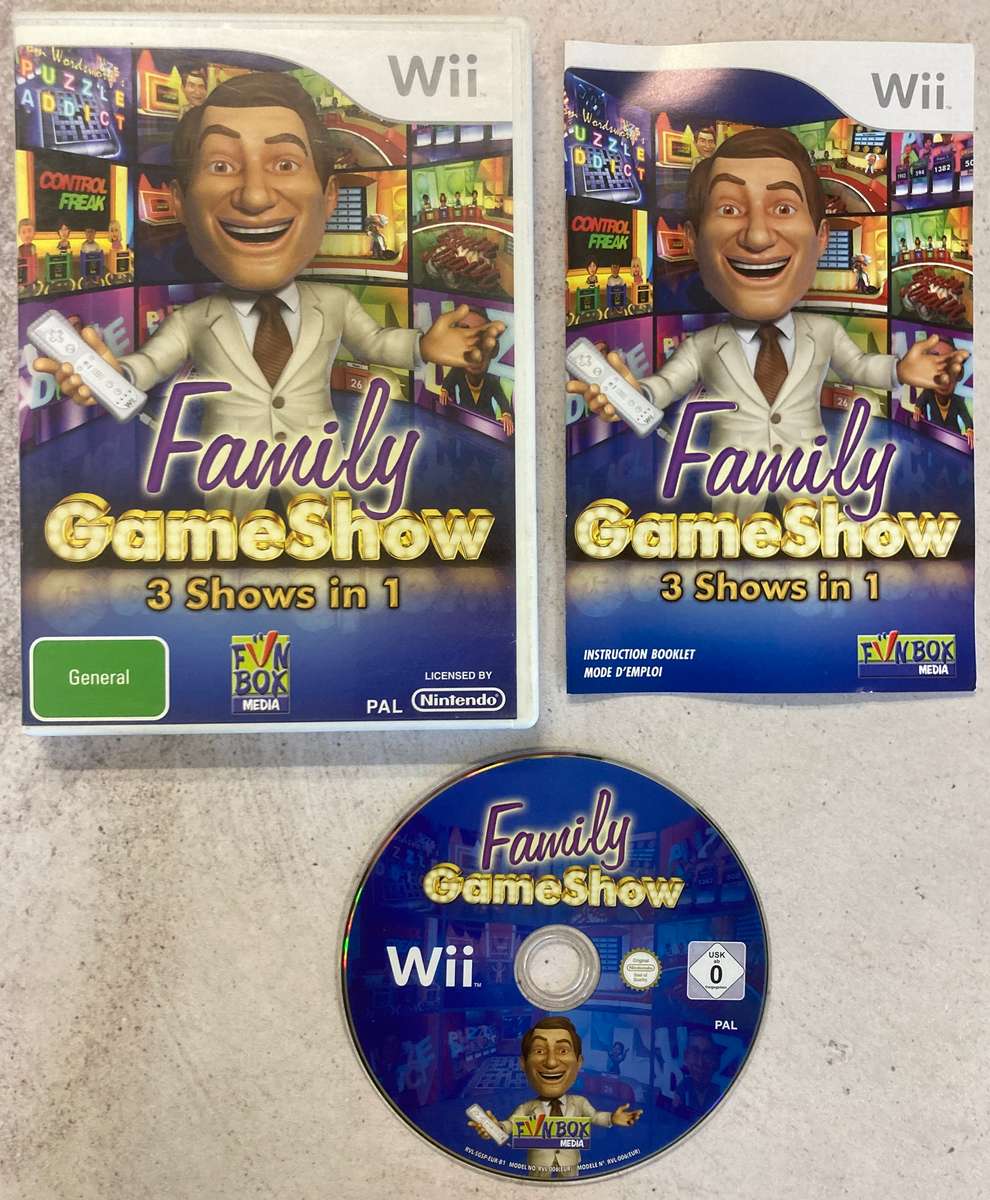 Family Gameshow (Wii) - Complete