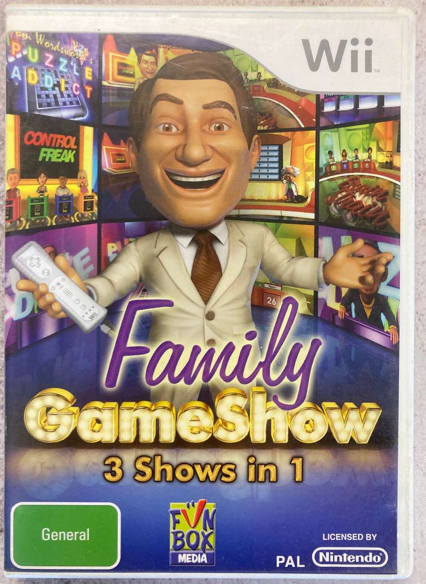 Family Gameshow (Wii) - Complete