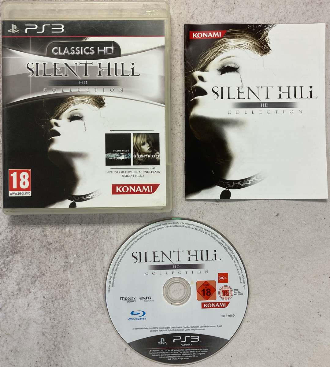 Silent Hill HD Collection (PS3) - Complete