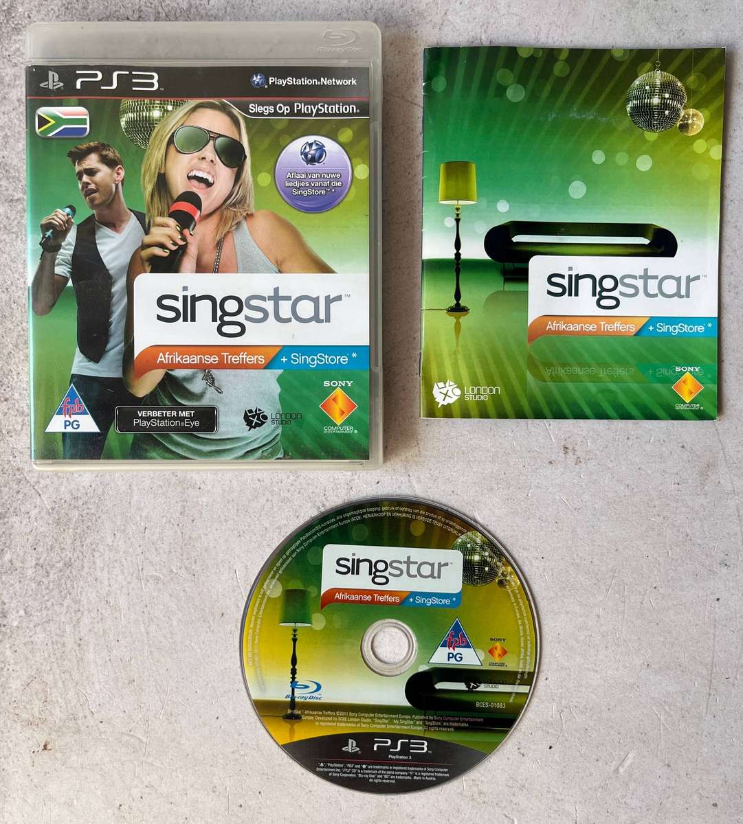 SingStar Microphone + SingStar Afrikaanse Treffers - PlayStation 3