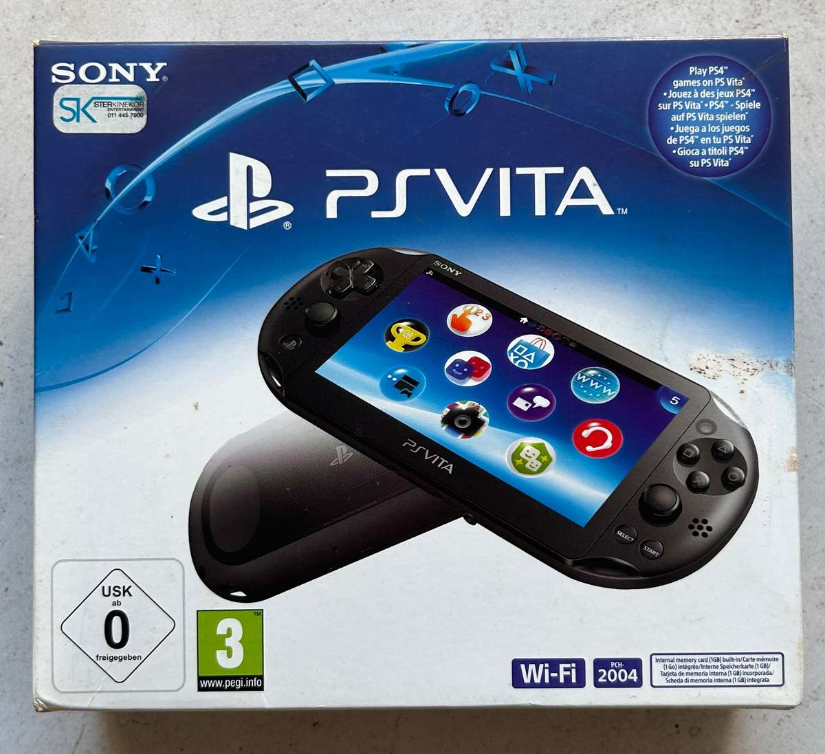 PS Vita (Boxed) + Case
