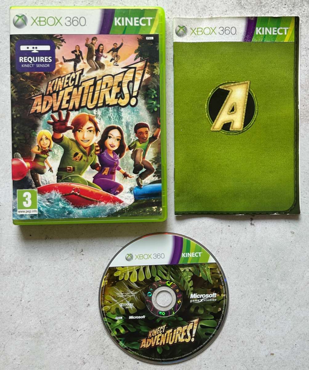 Xbox 360 Console Bundle  Includes Kinect, Games & Original Box